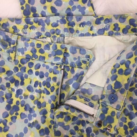 Gap Skinny Mini Patterned Skinny Pants - Picture 4 of 5